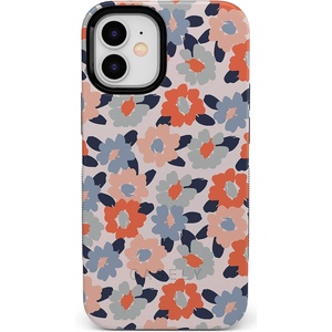 image:imageCasely iPhone 12 Mini Case  Sneaky Monkeys  Frida Kahlo Jungle Floral  Bold Protective Design  Compatible with MagSafeField of Flowers  Pastel Floral