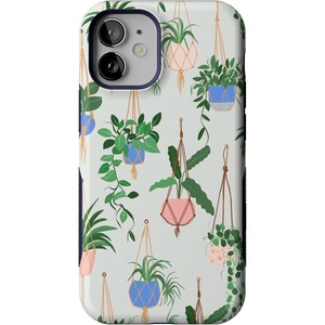 image:imageCasely iPhone 12 Mini Case  Sneaky Monkeys  Frida Kahlo Jungle Floral  Bold Protective Design  Compatible with MagSafeHanging Around  Potted Plants Floral
