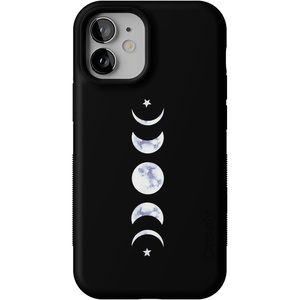 image:imageCasely iPhone 12 Mini Case  Sneaky Monkeys  Frida Kahlo Jungle Floral  Bold Protective Design  Compatible with MagSafeIts Just a Phase  Marble Moon