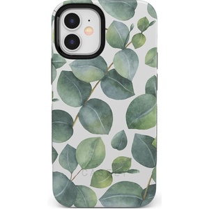 image:imageCasely iPhone 12 Mini Case  Sneaky Monkeys  Frida Kahlo Jungle Floral  Bold Protective Design  Compatible with MagSafeLeaf Me Alone  Green Floral