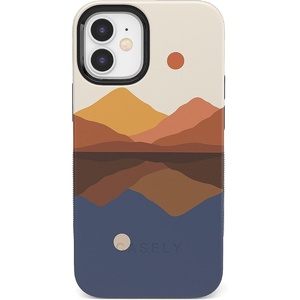 image:imageCasely iPhone 12 Mini Case  Sneaky Monkeys  Frida Kahlo Jungle Floral  Bold Protective Design  Compatible with MagSafeOpposites Attract  Day  Night Mountains