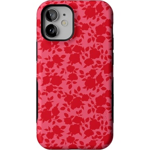 image:imageCasely iPhone 12 Mini Case  Sneaky Monkeys  Frida Kahlo Jungle Floral  Bold Protective Design  Compatible with MagSafeRose Garden  Red Aesthetic