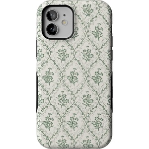 image:imageCasely iPhone 12 Mini Case  Sneaky Monkeys  Frida Kahlo Jungle Floral  Bold Protective Design  Compatible with MagSafeSage Tapestry  Floral Vines