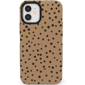 image:imageCasely iPhone 12 Mini Case  Sneaky Monkeys  Frida Kahlo Jungle Floral  Bold Protective Design  Compatible with MagSafeSpot On  Dotted Animal