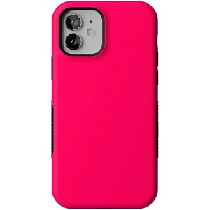 image:imageCasely iPhone 12 Mini Case  Sneaky Monkeys  Frida Kahlo Jungle Floral  Bold Protective Design  Compatible with MagSafeThink Pink  Solid Neon Pink