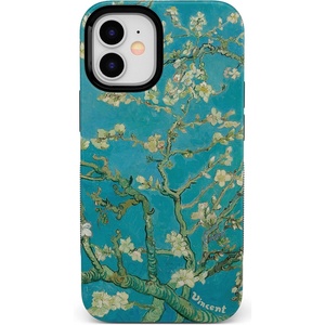 image:imageCasely iPhone 12 Mini Case  Sneaky Monkeys  Frida Kahlo Jungle Floral  Bold Protective Design  Compatible with MagSafeVan Gogh  Almond Blossom Floral