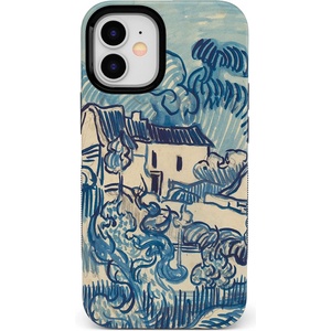 image:imageCasely iPhone 12 Mini Case  Sneaky Monkeys  Frida Kahlo Jungle Floral  Bold Protective Design  Compatible with MagSafeVan Gogh  Landscape With Houses