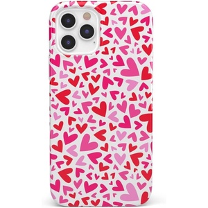 image:imageCasely iPhone 12 Pro Max Case  Scribble Me that  Crayola Rainbow Pencil  Classic Ultra Slim DesignXOXO  Pink Candy Hearts