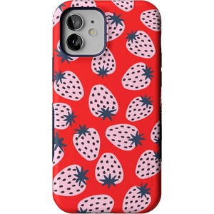 image:imageCasely iPhone 1212 Pro Case  Doodle Bug  Crayola Crayon  Bold Protective Design  Compatible with MagSafeId Pick You  Red Strawberry