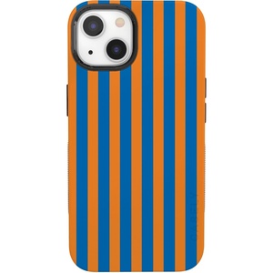 image:imageCasely iPhone 13 Case  Monets View  The Met Museum  Bold Protective Design  Compatible with MagSafeGo New York  Blue  Orange Stripes