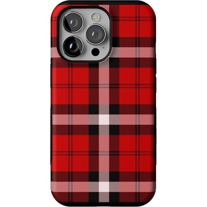 image:imageCasely iPhone 13 Pro Case  Find Your Muse  Frida Kahlo Portrait  Bold Protective Design  Compatible with MagSafeAs if Red Plaid