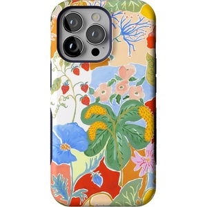 image:imageCasely iPhone 13 Pro Case  Find Your Muse  Frida Kahlo Portrait  Bold Protective Design  Compatible with MagSafeBotanical Blooms  Floral Patchwork