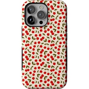 image:imageCasely iPhone 13 Pro Case  Find Your Muse  Frida Kahlo Portrait  Bold Protective Design  Compatible with MagSafeCherry on Top  Red Cherries