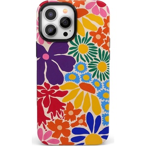 image:imageCasely iPhone 13 Pro Case  Find Your Muse  Frida Kahlo Portrait  Bold Protective Design  Compatible with MagSafeFlower Patch  MultiColor Floral