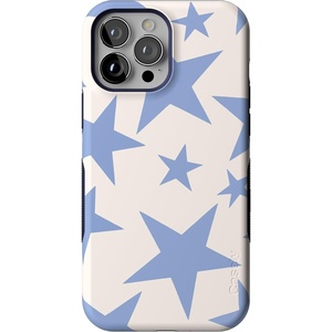 image:imageCasely iPhone 13 Pro Case  Find Your Muse  Frida Kahlo Portrait  Bold Protective Design  Compatible with MagSafeStars Align  Blue  White Stars