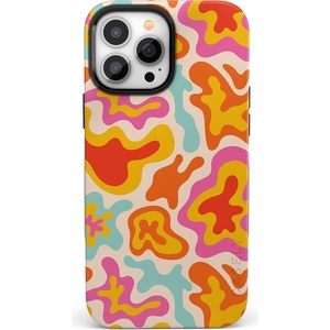 image:imageCasely iPhone 13 Pro Case  Find Your Muse  Frida Kahlo Portrait  Bold Protective Design  Compatible with MagSafeTropical Color Splash  Abstract Retro