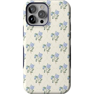 image:imageCasely iPhone 13 Pro Case  Find Your Muse  Frida Kahlo Portrait  Bold Protective Design  Compatible with MagSafeVintage Garden  Blue Hydrangea