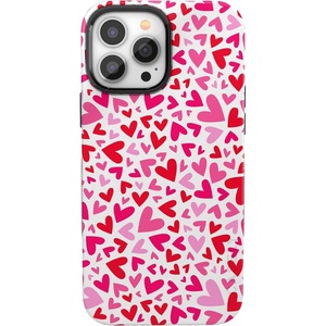 image:imageCasely iPhone 13 Pro Case  Find Your Muse  Frida Kahlo Portrait  Bold Protective Design  Compatible with MagSafeXOXO  Pink Candy Hearts
