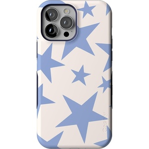 image:imageCasely iPhone 13 Pro Max Case  All the Fun Things  Fun on Weekdays  Bold Protective Design  Compatible with MagSafeStars Align  Blue  White Stars