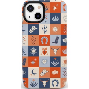 image:imageCasely iPhone 14 Case  Monets Bridge  The Met Museum  Bold Protective Design  Compatible with MagSafeDirt Road Chic  Western Squares