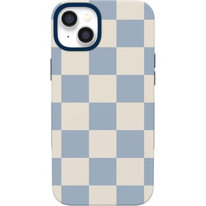 image:imageCasely iPhone 14 Case  Monets Bridge  The Met Museum  Bold Protective Design  Compatible with MagSafeFit Check  Light Blue Checkerboard