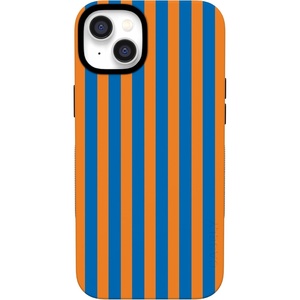 image:imageCasely iPhone 14 Case  Monets Bridge  The Met Museum  Bold Protective Design  Compatible with MagSafeGo New York  Blue  Orange Stripes