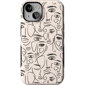 image:imageCasely iPhone 14 Case  Monets Bridge  The Met Museum  Bold Protective Design  Compatible with MagSafeWere All Human  Minimal Face Art