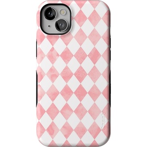image:imageCasely iPhone 14 Plus Case  Monets Bridge  The Met Museum  Bold Protective Design  Compatible with MagSafeQueen of Diamonds  Pink Watercolor