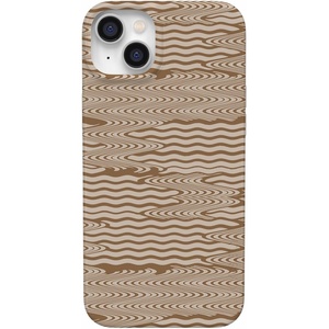 image:imageCasely iPhone 14 Plus Case  Monets Bridge  The Met Museum  Compatible with MagSafe  Classic Ultra Slim DesignMocha Ripple  Brown Waves Case