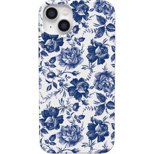 image:imageCasely iPhone 14 Plus Case  Monets Bridge  The Met Museum  Compatible with MagSafe  Classic Ultra Slim DesignRose to Fame  Blue  White Floral