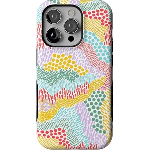 image:imageCasely iPhone 14 Pro Case  Monets Bridge  The Met Museum  Bold Protective Design  Compatible with MagSafeColor Me Happy  Pattern Colorblock