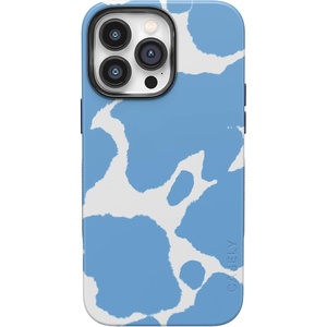 image:imageCasely iPhone 14 Pro Case  Monets Bridge  The Met Museum  Bold Protective Design  Compatible with MagSafeCurrent MOOd  Light Blue Cow Print