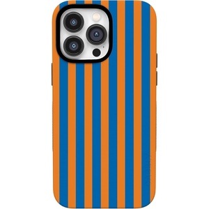 image:imageCasely iPhone 14 Pro Case  Monets Bridge  The Met Museum  Bold Protective Design  Compatible with MagSafeGo New York  Blue  Orange Stripes