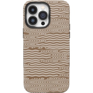 image:imageCasely iPhone 14 Pro Case  Monets Bridge  The Met Museum  Bold Protective Design  Compatible with MagSafeMocha Ripple  Brown Waves