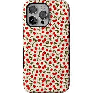 image:imageCasely iPhone 14 Pro Max Case  Monets Bridge  The Met Museum  Bold Protective Design  Compatible with MagSafeCherry on Top  Red Cherries Floral