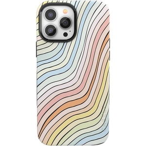 image:imageCasely iPhone 14 Pro Max Case  Monets Bridge  The Met Museum  Bold Protective Design  Compatible with MagSafeRide The Wave  Pastel Rainbow Lined