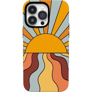 image:imageCasely iPhone 14 Pro Max Case  Monets Bridge  The Met Museum  Bold Protective Design  Compatible with MagSafeShine On  Retro Sunset