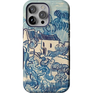 image:imageCasely iPhone 14 Pro Max Case  Monets Bridge  The Met Museum  Bold Protective Design  Compatible with MagSafeVan Gogh  Landscape With Houses