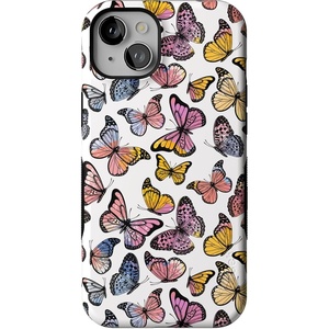 image:imageCasely iPhone 15 Plus Case  Monets View  The Met Museum  Bold Protective Design  Compatible with MagSafeFree Spirit  Rainbow Butterfly