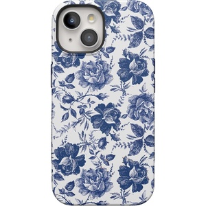 image:imageCasely iPhone 15 Plus Case  Monets View  The Met Museum  Bold Protective Design  Compatible with MagSafeRose to Fame  Blue  White Rose Floral