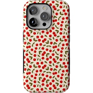 image:imageCasely iPhone 15 Pro Case  Monets Bridge  The Met Museum  Bold Protective Design  Compatible with MagSafeCherry on Top  Red Cherries Floral