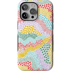 image:imageCasely iPhone 15 Pro Case  Monets Bridge  The Met Museum  Bold Protective Design  Compatible with MagSafeColor Me Happy  Pattern Colorblock