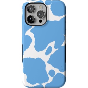 image:imageCasely iPhone 15 Pro Case  Monets Bridge  The Met Museum  Bold Protective Design  Compatible with MagSafeCurrent MOOd  Light Blue Cow Print