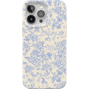 image:imageCasely iPhone 15 Pro Max Case  Monets View  The Met Museum  Compatible with MagSafe  Classic Ultra Slim DesignCupids Canvas  Periwinkle Floral