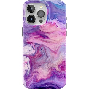 image:imageCasely iPhone 15 Pro Max Case  Monets View  The Met Museum  Compatible with MagSafe  Classic Ultra Slim DesignTie Dying Over You  Purple Marble