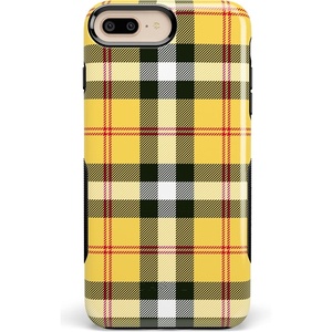 image:imageCasely iPhone 678 Plus Case  On Cloud Nine  Glitch Smiley Face  Bold Protective DesignAs if Yellow Plaid