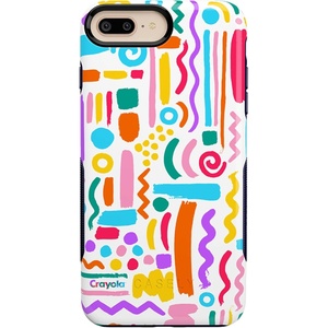 image:imageCasely iPhone 678 Plus Case  On Cloud Nine  Glitch Smiley Face  Bold Protective DesignCrayola  Make Your Mark  Crayola Paint