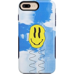 image:imageCasely iPhone 678 Plus Case  On Cloud Nine  Glitch Smiley Face  Bold Protective DesignOn Cloud Nine  Glitch Smiley Face