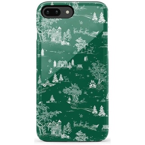 image:imageCasely iPhone 678 Plus Case  Out and About  Light Pink Floral  Bold Protective DesignHome for the Holidays  Mountain Town