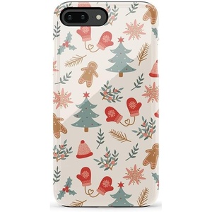image:imageCasely iPhone 678 Plus Case  Out and About  Light Pink Floral  Bold Protective DesignSugar and Spice  Holiday Cookie